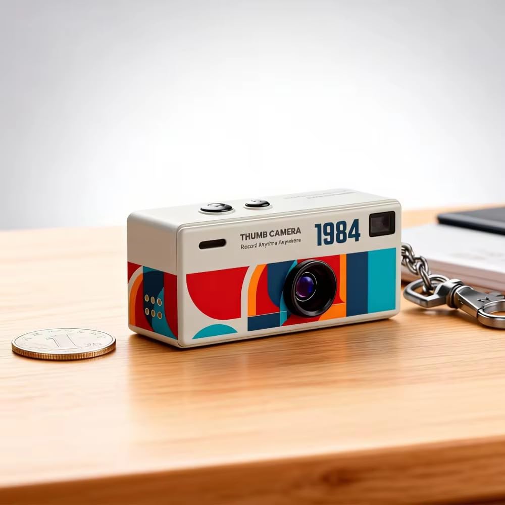 RetroSnap™ Mini Keychain Camera