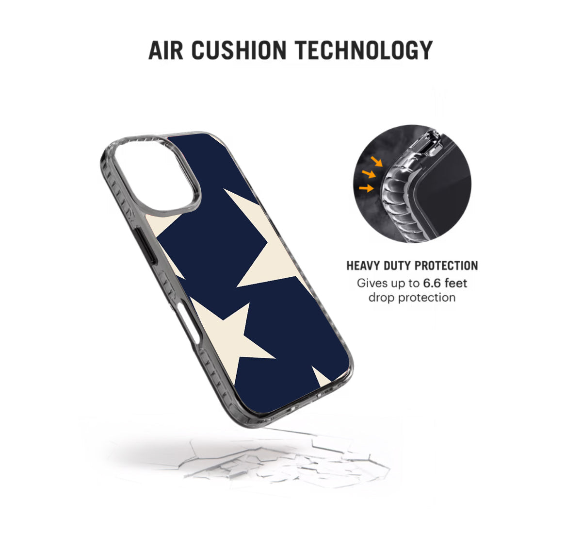 Blue Stars Pattern Stride 2.0 Phone Case Cover