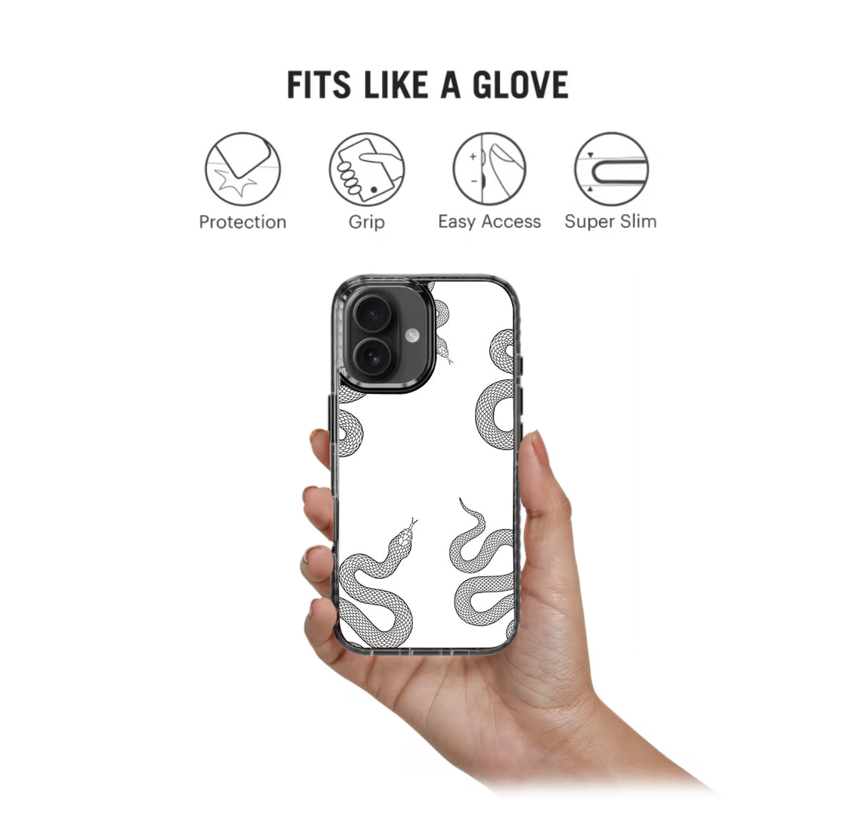 Snake Pattern Stride 2.0 Phone Case Cover